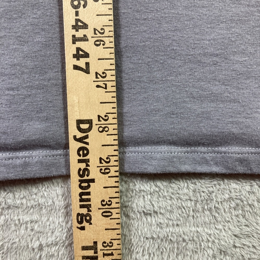 Nike Shirt Adult XL Gray Swoosh Logo Just Do It Graphic Tee Pullover SS READ - Picture 8 of 13